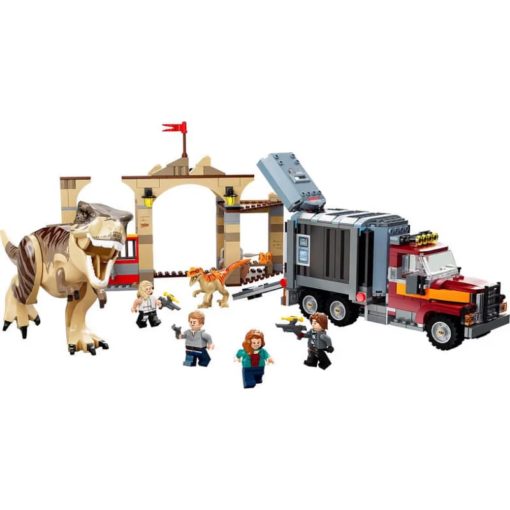 LEGO Jurassic World 76948 T. rexin ja Atrociraptor-dinosauruksen pako - Image 2
