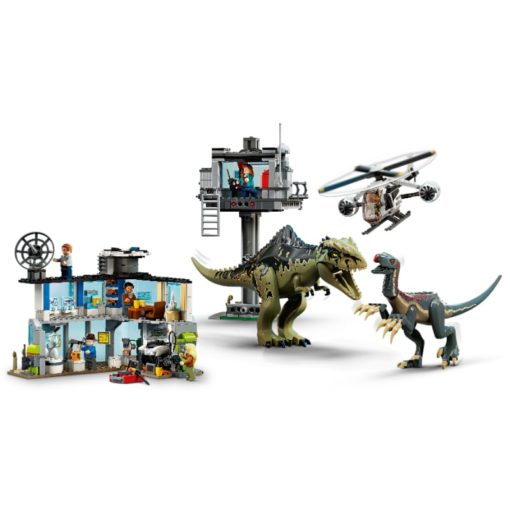 LEGO Jurassic World 76949 Giganotosauruksen ja Therizinosauruksen hyökkäys - Image 2
