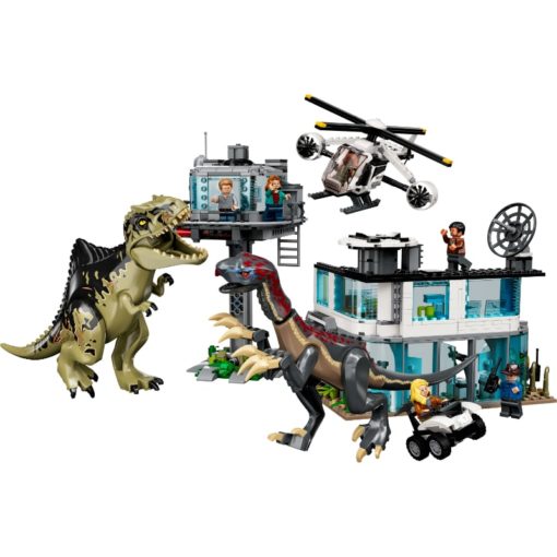 LEGO Jurassic World 76949 Giganotosauruksen ja Therizinosauruksen hyökkäys - Image 3