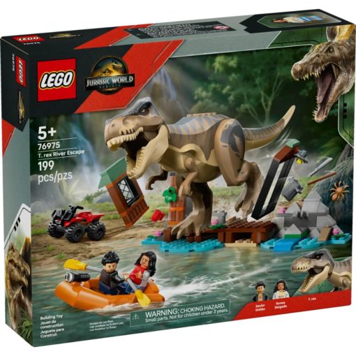 LEGO Jurassic World 76975 T.Rex ja pako joella