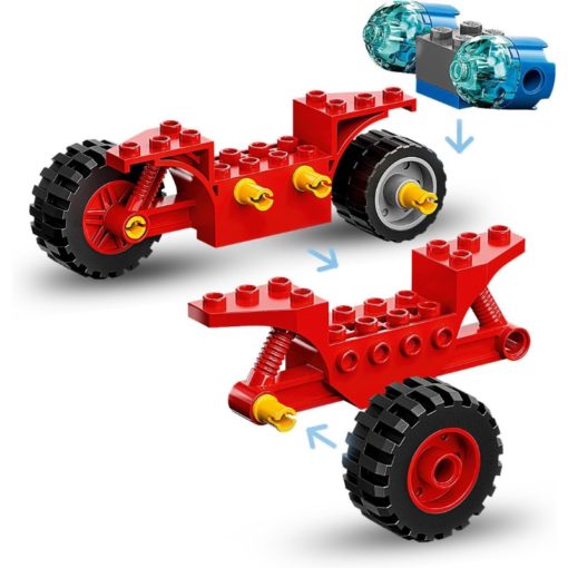 LEGO Marvel 10781 Miles Morales: Spider-Manin Trike-moottoripyörä - Image 4