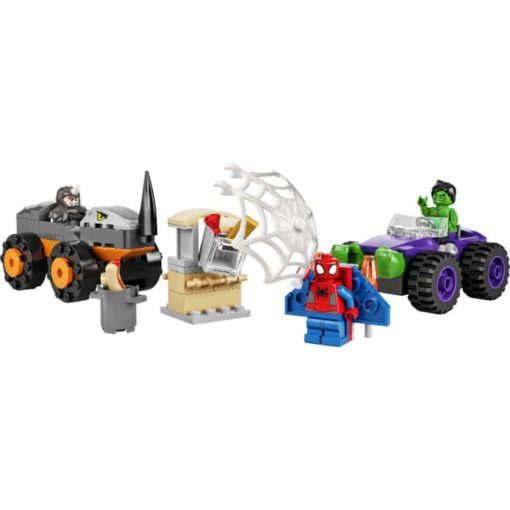 LEGO Marvel 10782 Hulkin ja Rhinon taisteluautot - Image 2