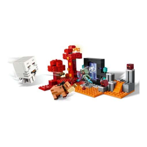 LEGO-Minecraft-21255-hornaportaalin-vaijytys