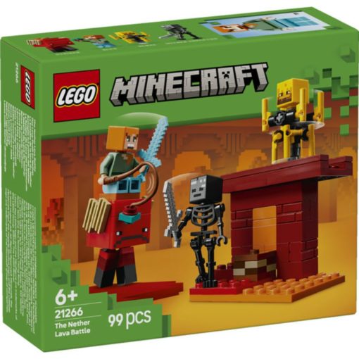 LEGO Minecraft 21266 Hornan laavataistelu