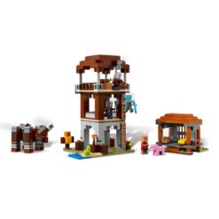 LEGO Minecraft 21278 Ryöstelijöiden etuvartioasema ja Tuhokylvyri