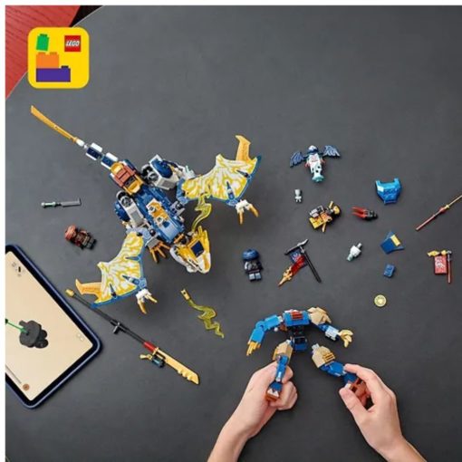 LEGO NINJAGO 71843 Roguen robottilohikäärmeratsu - Image 2