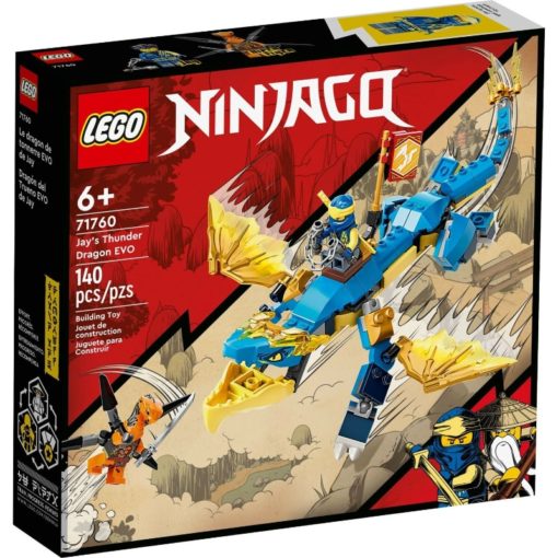 LEGO Ninjago 71760 Evoluutio: Jayn ukkoslohikäärme