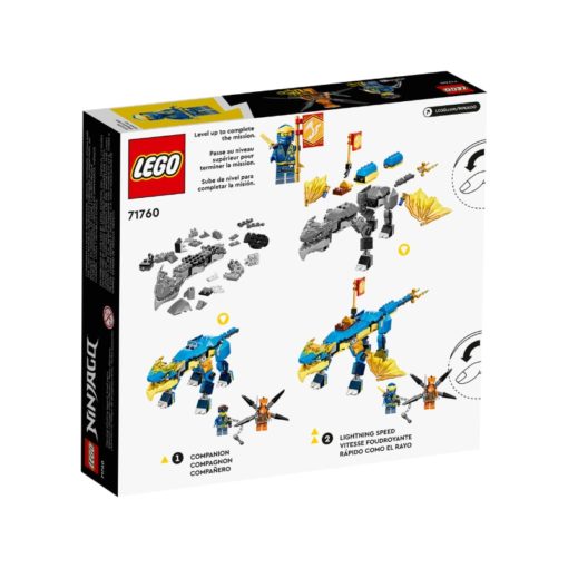 LEGO Ninjago 71760 Evoluutio: Jayn ukkoslohikäärme - Image 7