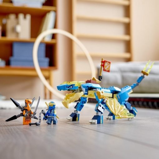 LEGO Ninjago 71760 Evoluutio: Jayn ukkoslohikäärme - Image 5
