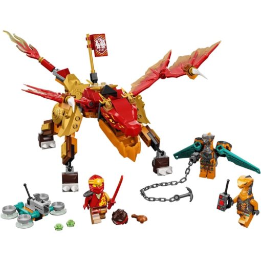 LEGO Ninjago 71762 Evoluutio: Kain tulilohikäärme - Image 2