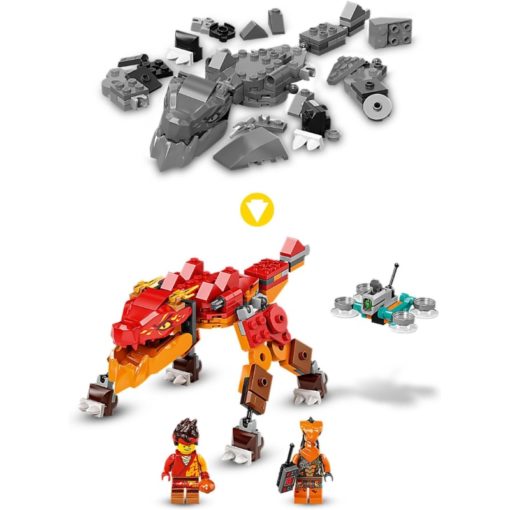 LEGO Ninjago 71762 Evoluutio: Kain tulilohikäärme - Image 4