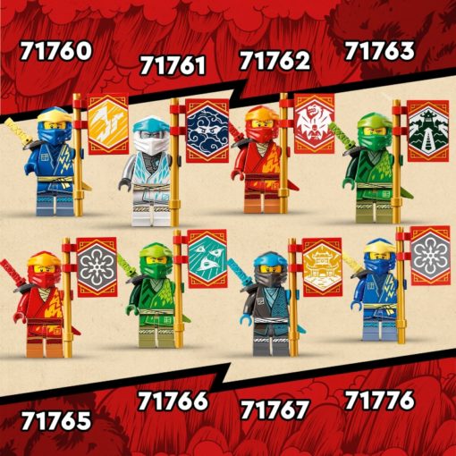 LEGO Ninjago 71762 Evoluutio: Kain tulilohikäärme - Image 6