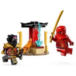 LEGO Ninjago 71789 Kain ja Rasin auto- ja motskaritaistelu