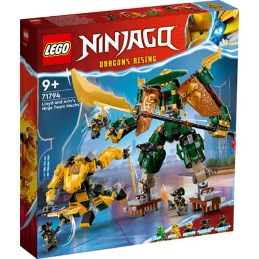 LEGO Ninjago 71794 Lloydin ja Arinin ninjatiimin robottiasut
