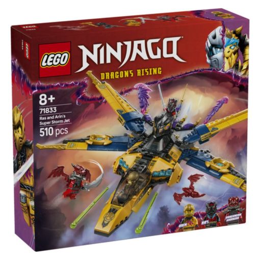 LEGO Ninjago 71833 Rasin Ja Arinin supernopea suihkari