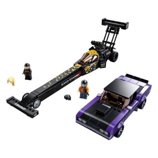 LEGO Speed 76904 Mopar Dodge//SRT Top Fuel Dragster ja 1970 Dodge Challenger T/A - Image 2