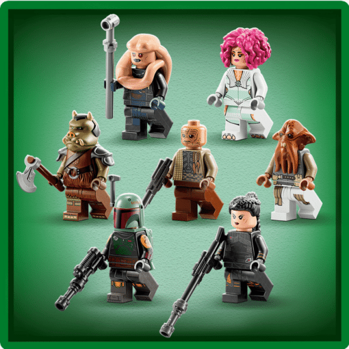 LEGO star wars boba fett throne room minifigs
