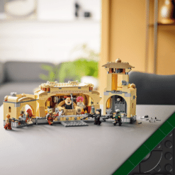 LEGO star wars boba fett throne room display