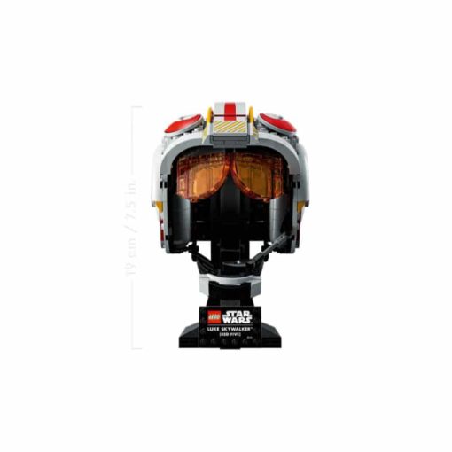 LEGO Star Wars 75327 Luke Skywalkerin (Punaisen viitosen) kypärä - Image 4