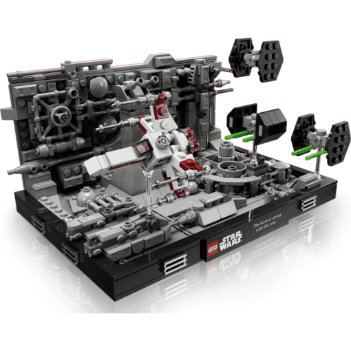LEGO star wars death star trench run