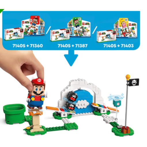 LEGO Super Mario 71405 Fuzzy Flippers ‑laajennussarja