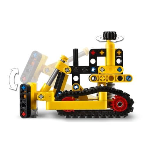 LEGO-Technic-42163-raskaan-sarjan-puskutraktori