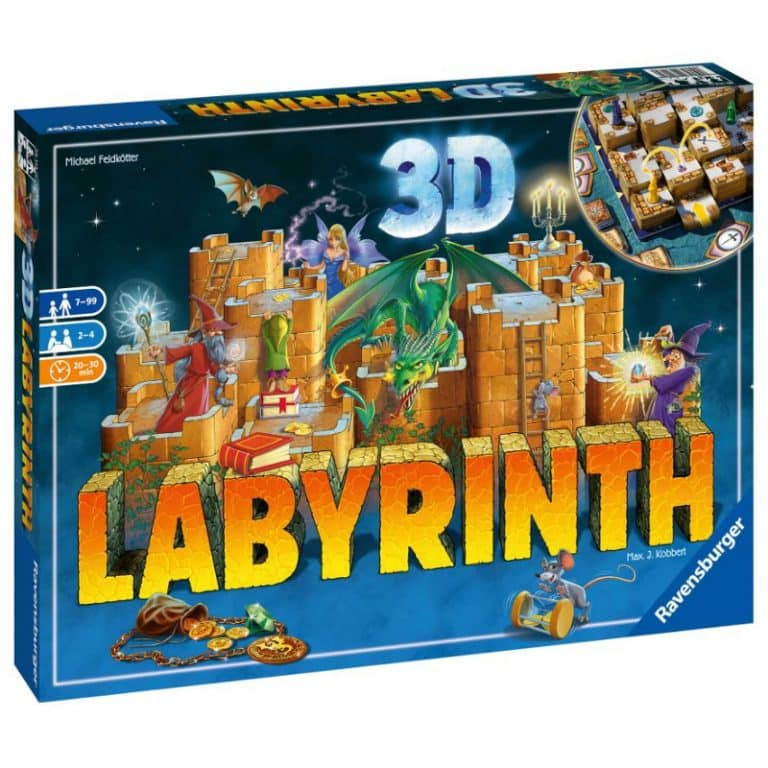 Labyrintti 3D Ravensburger - lautapeli