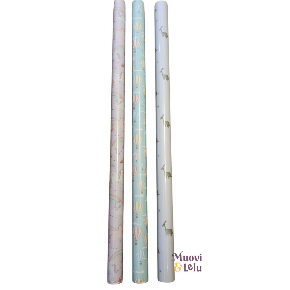 Lahjapaperi 2m lasten erilaisia