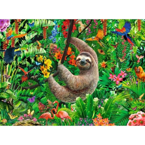 Palapeli 300 palaa laiskiainen Ravensburger - Image 2