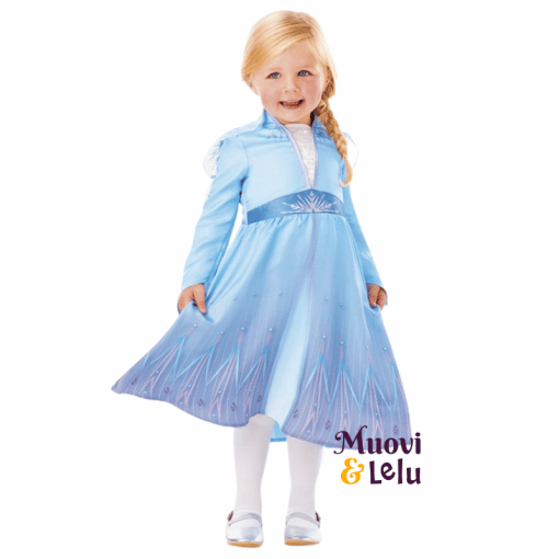 Lasten naamiaisasu Prinsessa mekko Frozen Elsa 98 cm