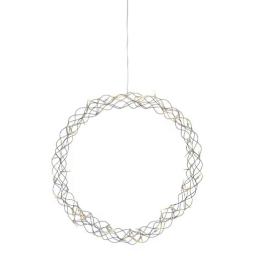 Led kranssi 50 cm hopea Merli Airam - Image 2