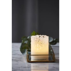 Led-kynttilä 10 cm valkoinen Clary