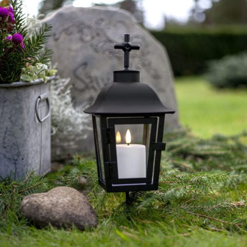 Led-kynttilä 10 cm valkoinen Flamme Paula