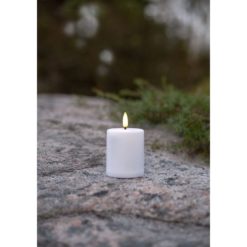Led-kynttilä 10 cm valkoinen Flamme Paula