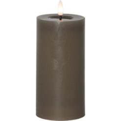 Alternative view of Led-kynttilä 17,5 cm ruskea Flamme Flow