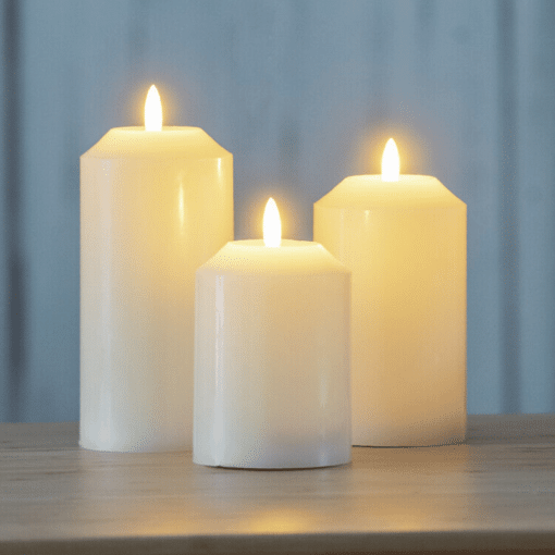 Led kynttilä 3 lepattava Airam