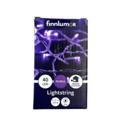 Led valoketju 40 led lila