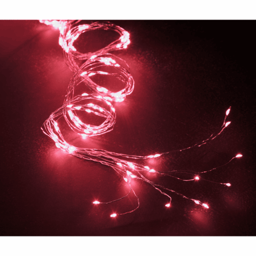 Led valoketju 200 lediä punainen