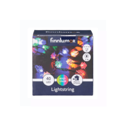 Led valosarja retro värikäs 40 led