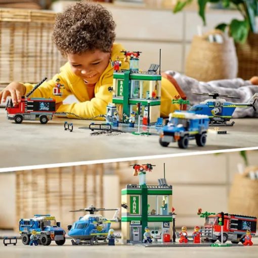 Lego City 60317 Poliisi Ja Pankkirosvojen takaa-ajo - Image 5