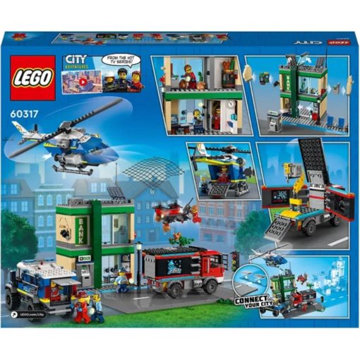 Lego City 60317 Poliisi Ja Pankkirosvojen takaa-ajo - Image 6