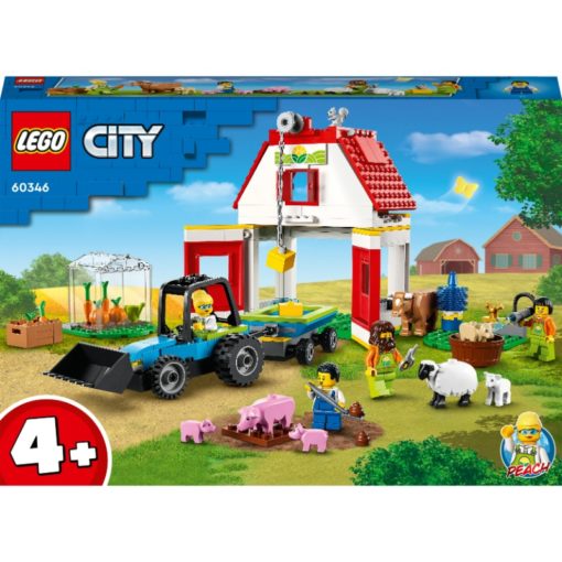Lego City 60346 Ulkorakennus ja maatilan eläimet