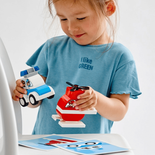 LEGO Duplo 10957 Sammutushelikopteri ja poliisiauto - Image 3