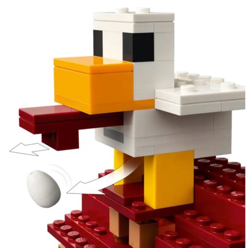 Lego Minecraft 21273 Hornanhenki-kuumailmapallon hyökkäys kylään - Image 5