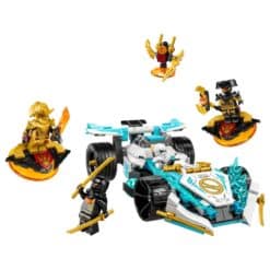 LEGO Ninjago 71791 Lohikäärmevoiman Zane – spinjitzu-kilpa-auto