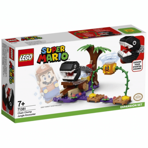 Lego Super Mario 71381 Chain Chompin viidakkoyhteenotto laajennussarja