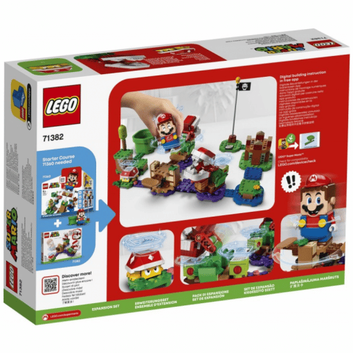 LEGO Super Mario 71382 Piraijakasvin pulmallinen haaste laajennussarja - Image 2