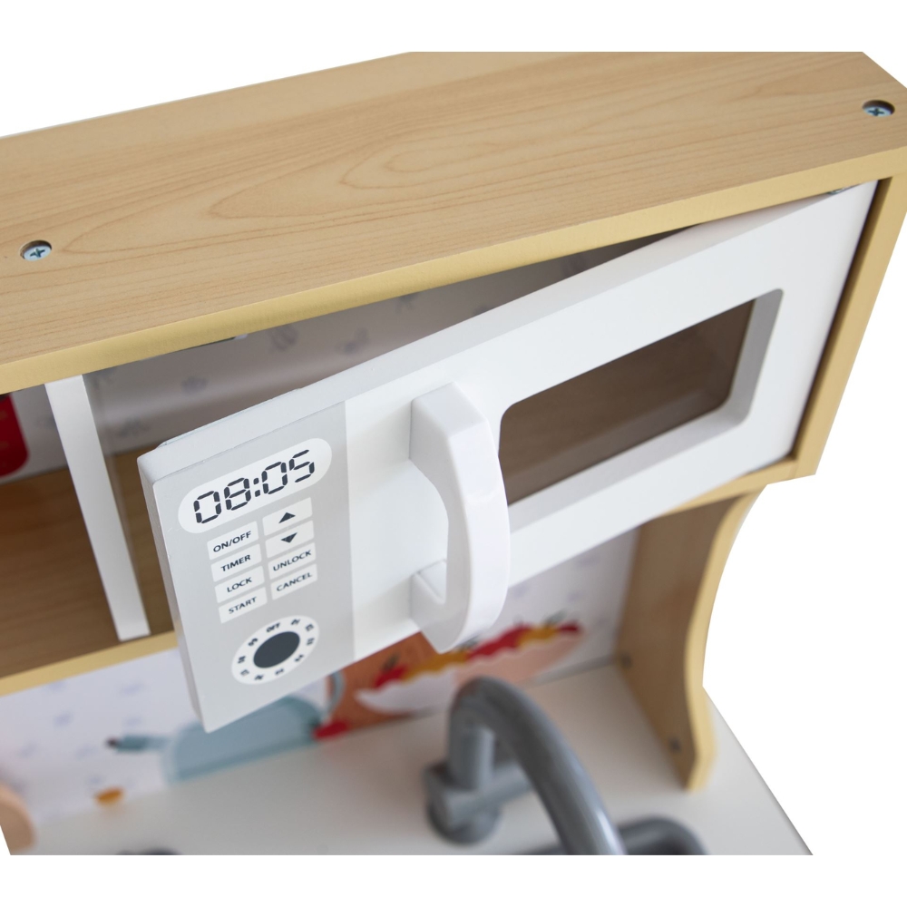 leikkikeittiön mikroaaltouuni