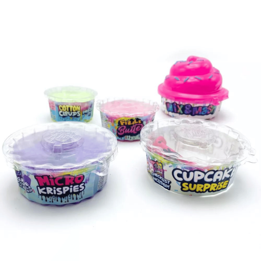 mix and mash cupcake slime set