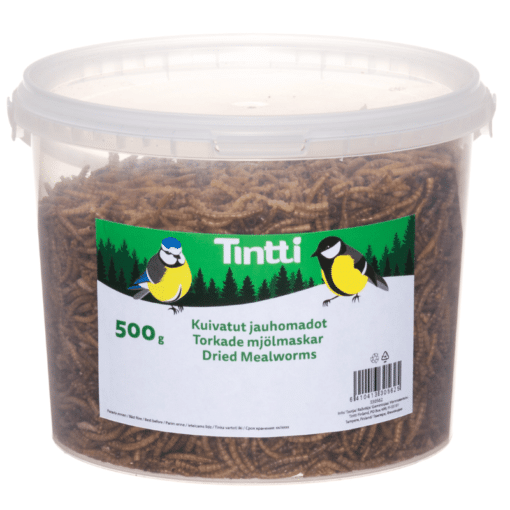 Linnunruoka kuivatut jauhomadot 500 g